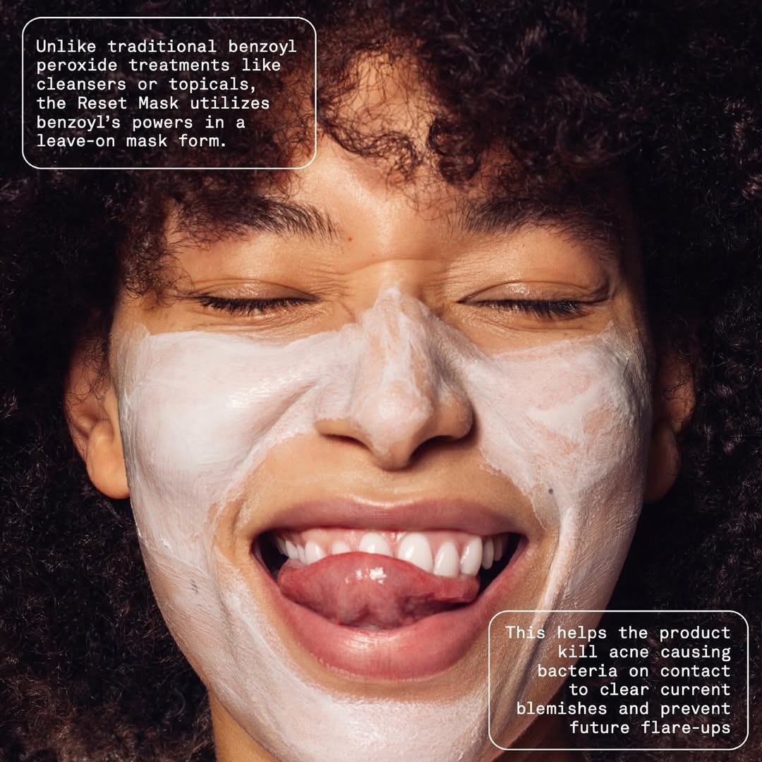 Sofie Pavitt Reset Benzoyl Peroxide Acne Treatment Mask