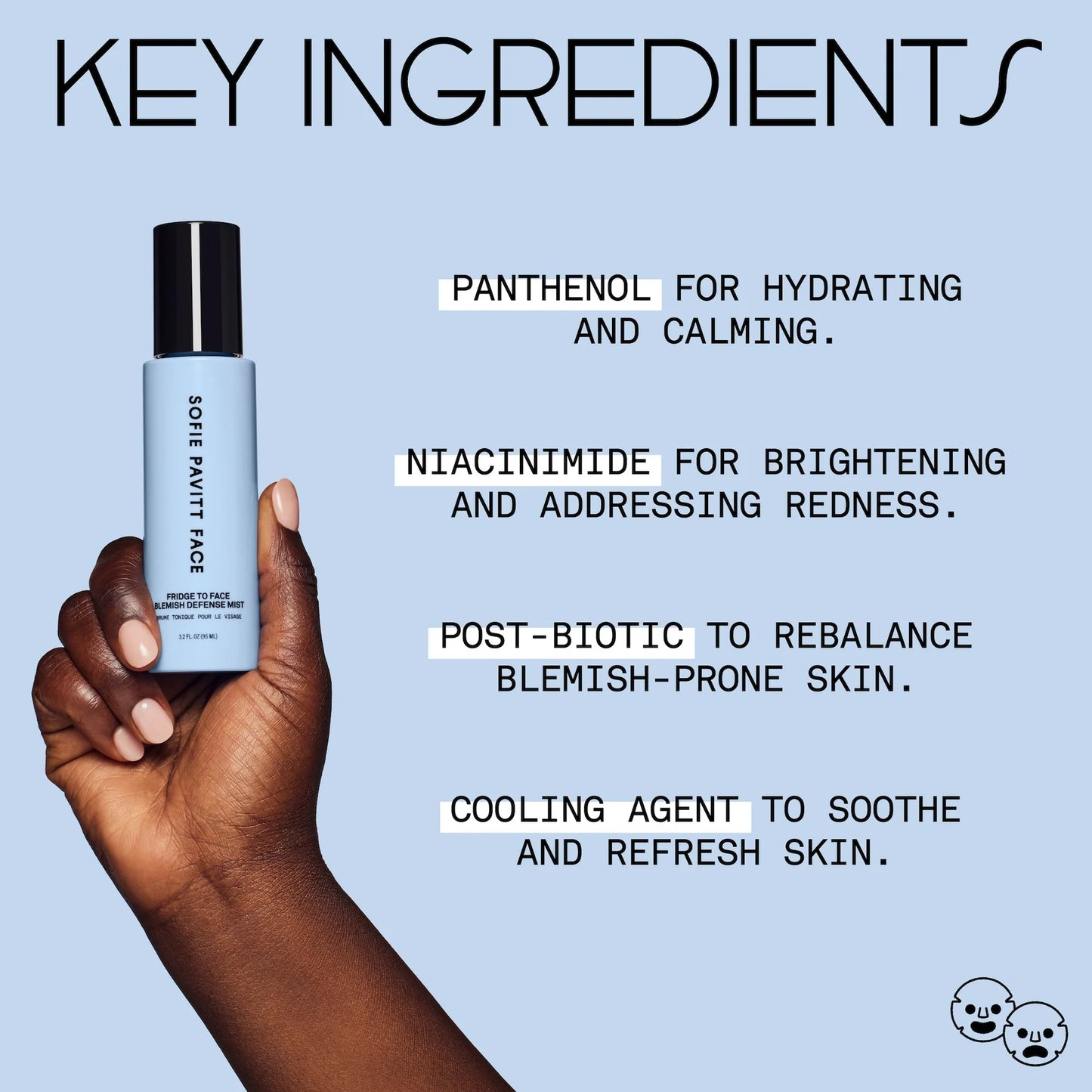 Sofie Pavitt Fridge to Face Blemish Defense Mist